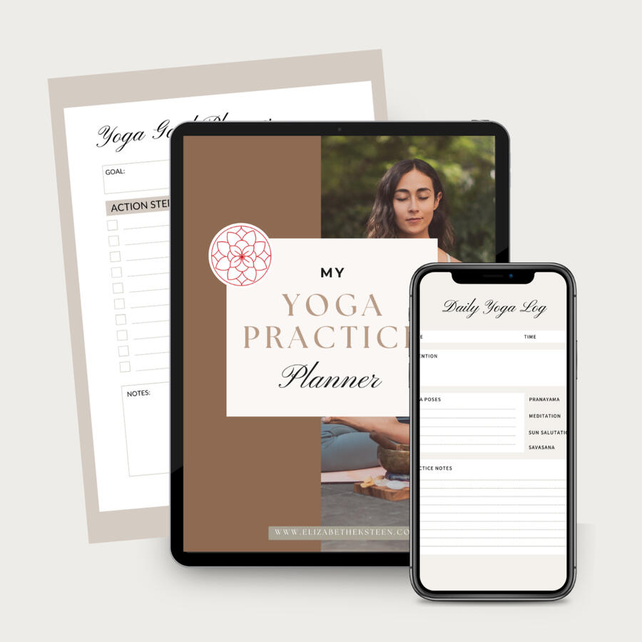 Elizabeth Eksteen My Yoga Practice planner