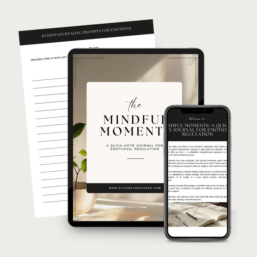 Elizabeth Eksteen The Mindful Moments journal