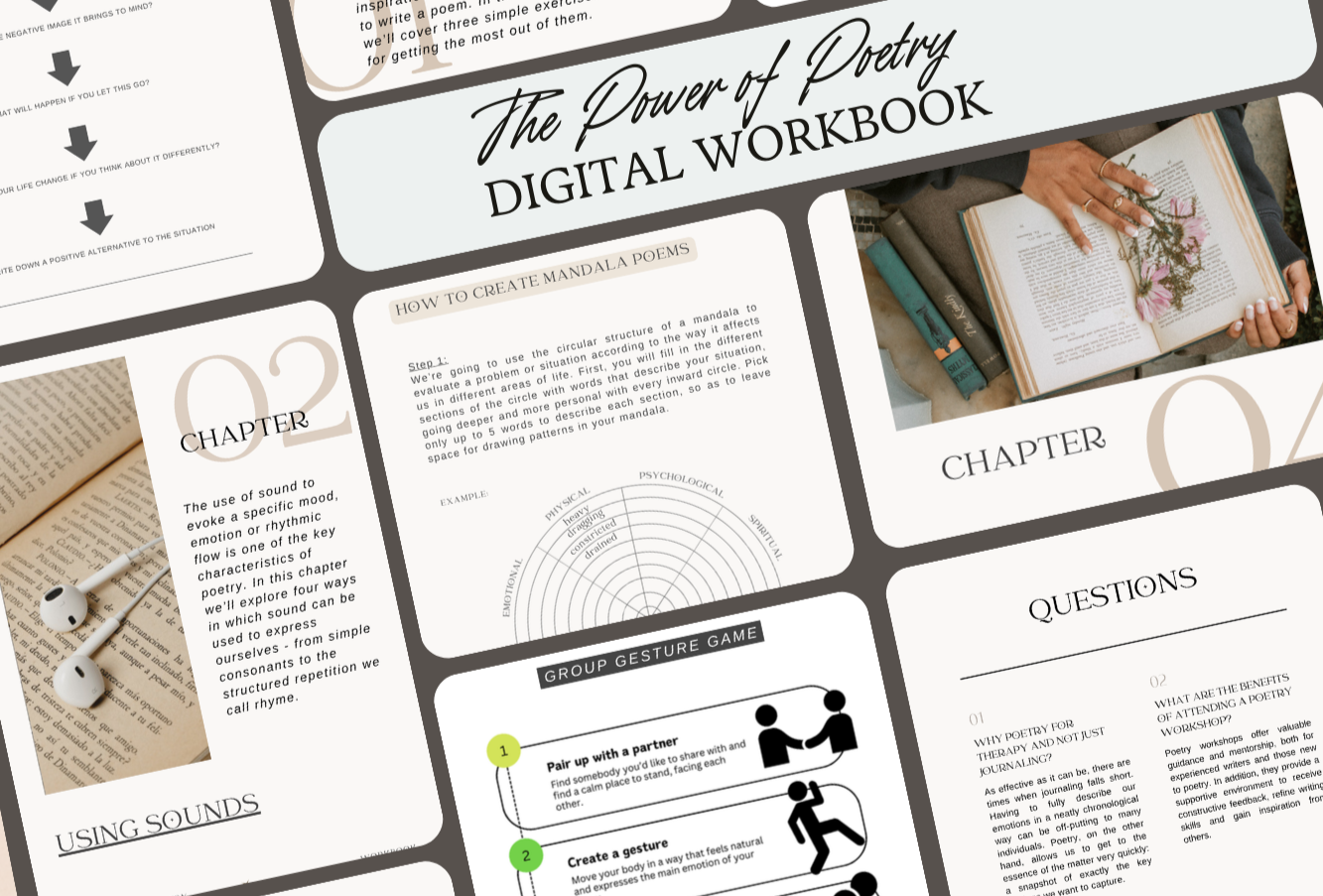 The Power of Poetry workbook