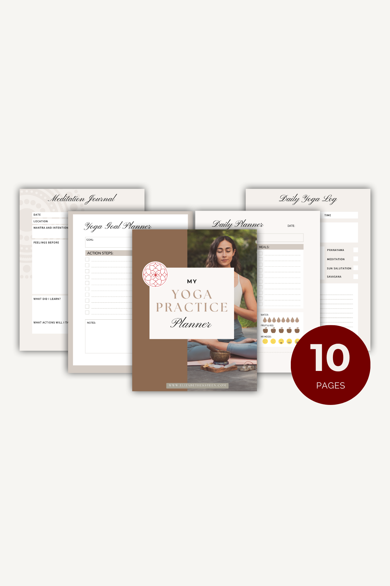 My Yoga Practice Planner