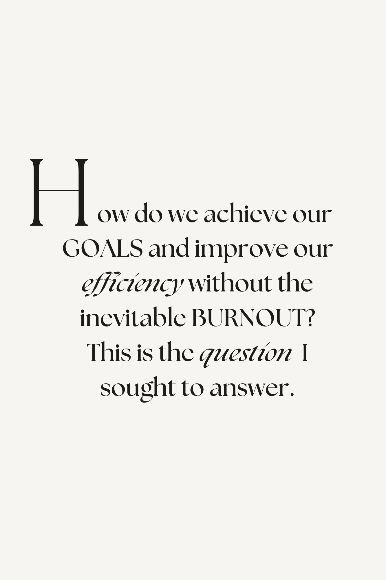 Elizabeth Eksteen my story