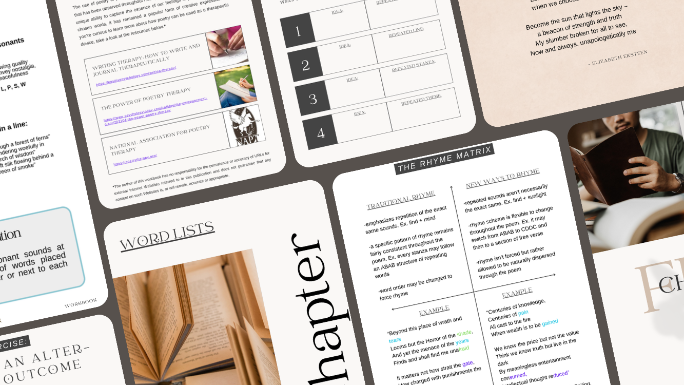 The Power of Poetry workbook